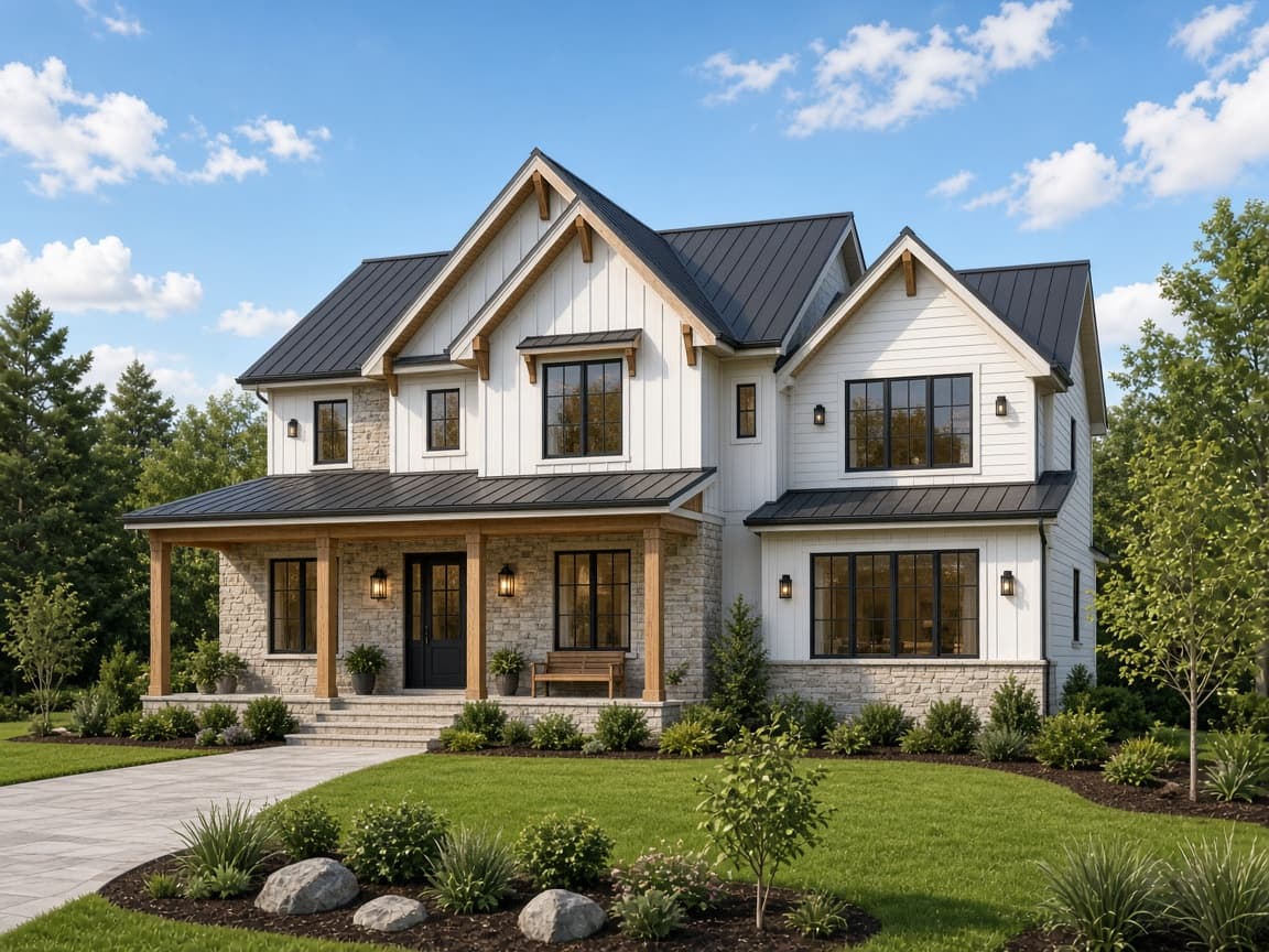 Newly built Ontario residential home